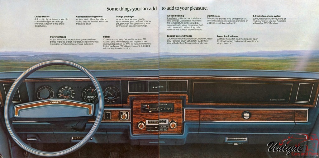 1977 Chevrolet Full-Size Brochure Page 5
